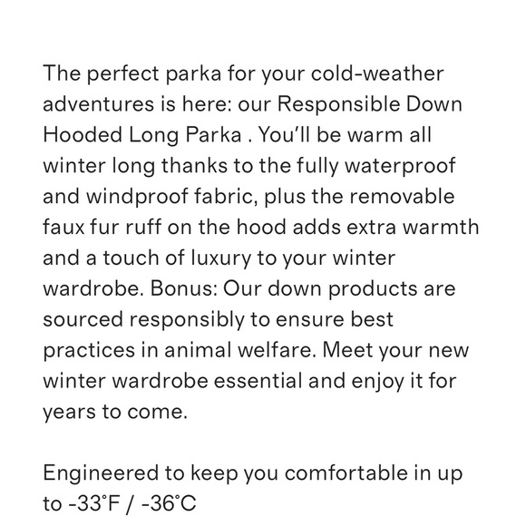 Quince Black Hooded Coat with Fur Trim - Picture 15 of 15